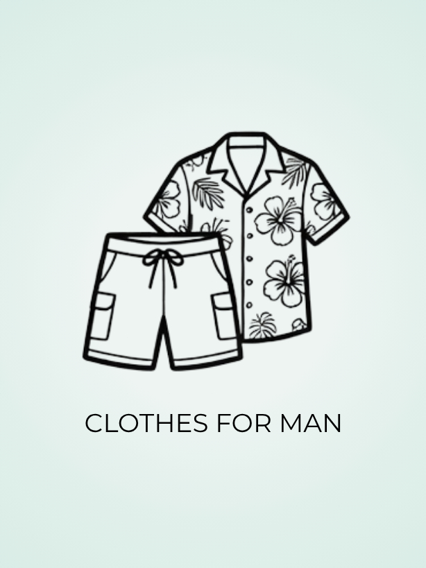 CLOTHES FOR MAN