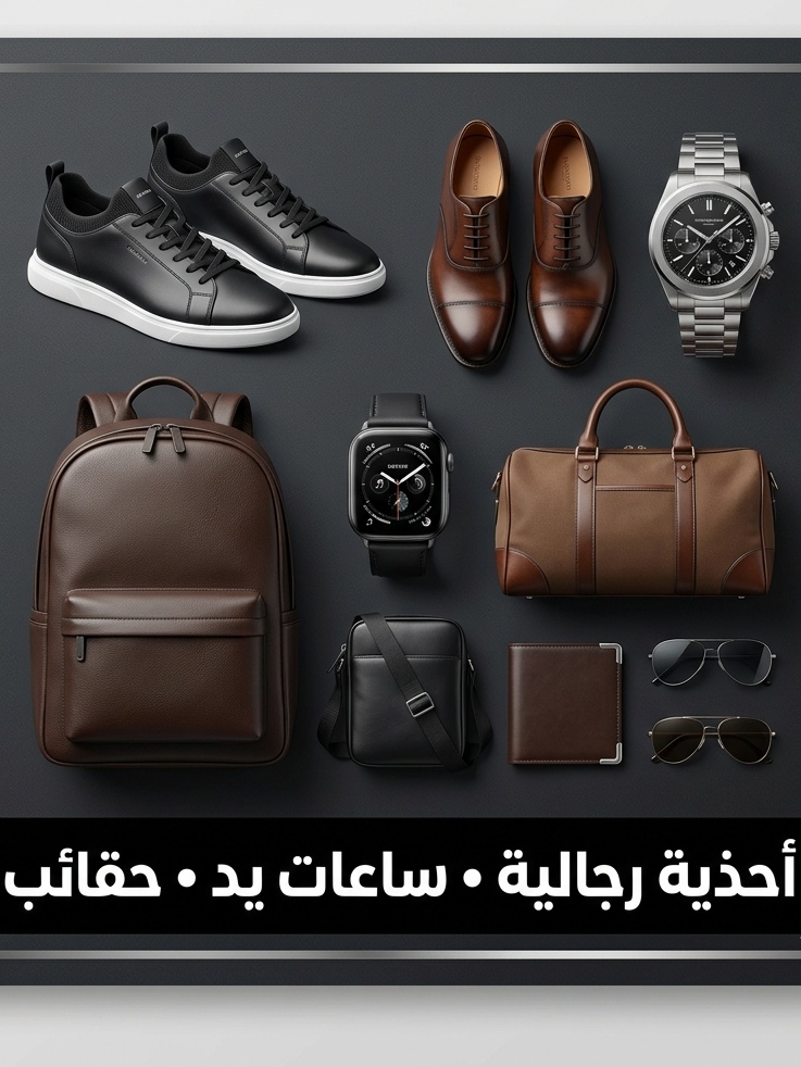 bags & watch & shoes men 
