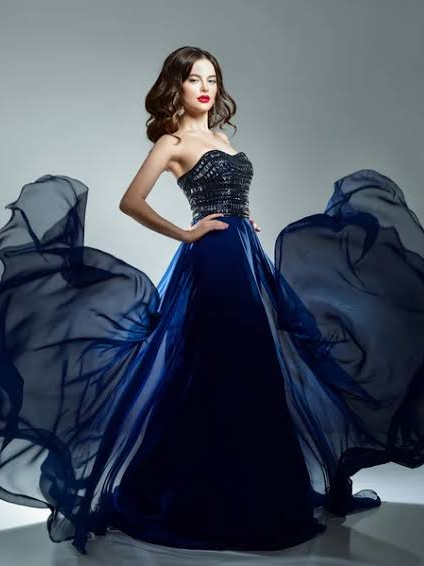 EVENING DRESS