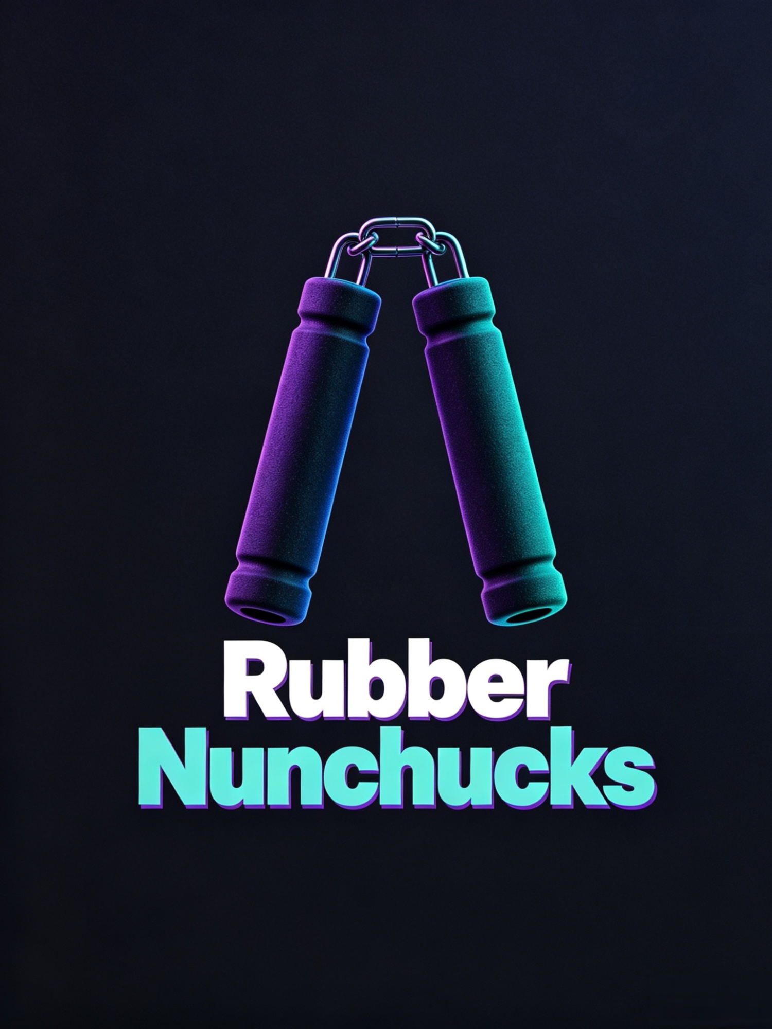 Rubber Nunchucks