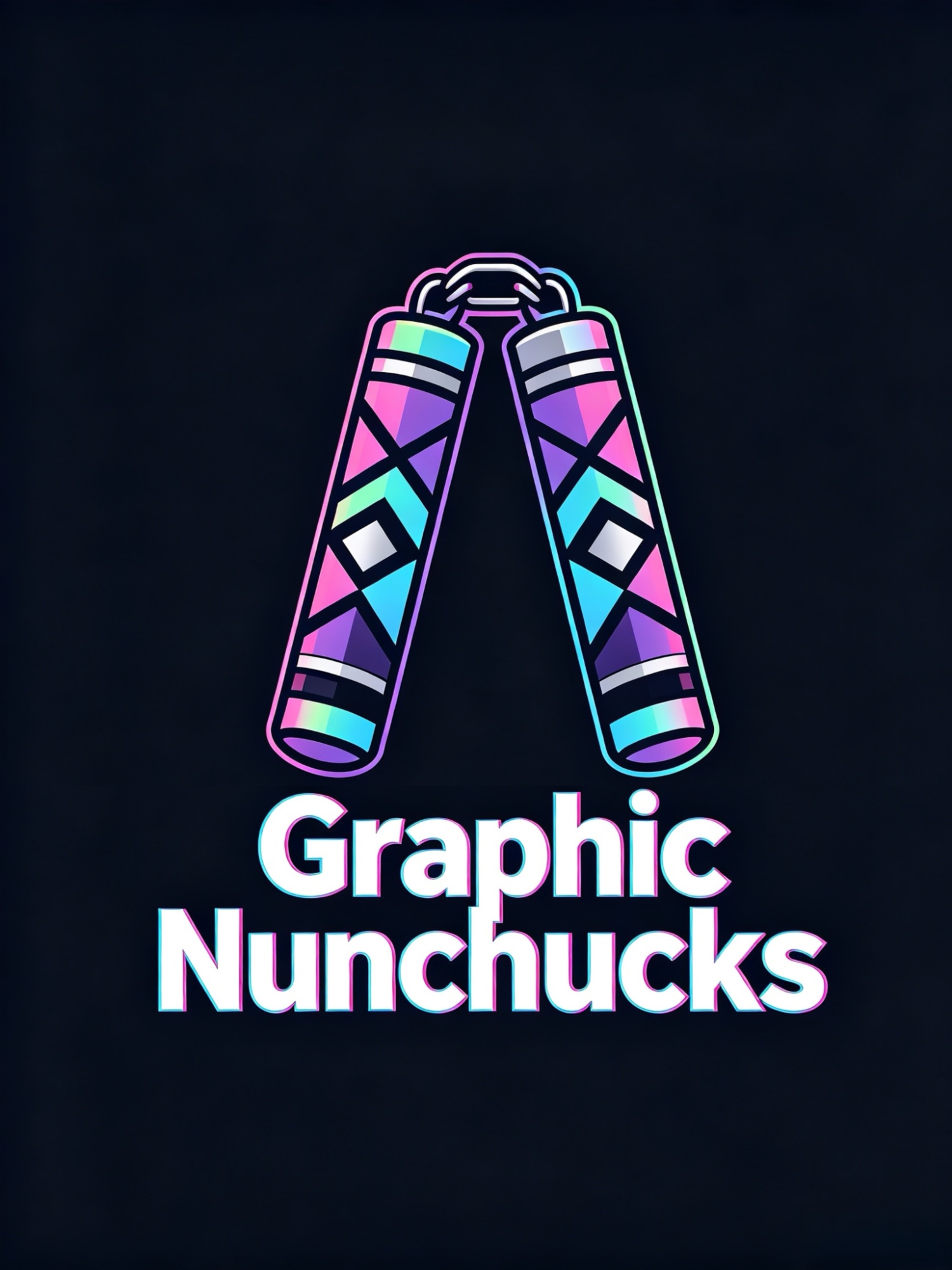 Graphic Nunchucks