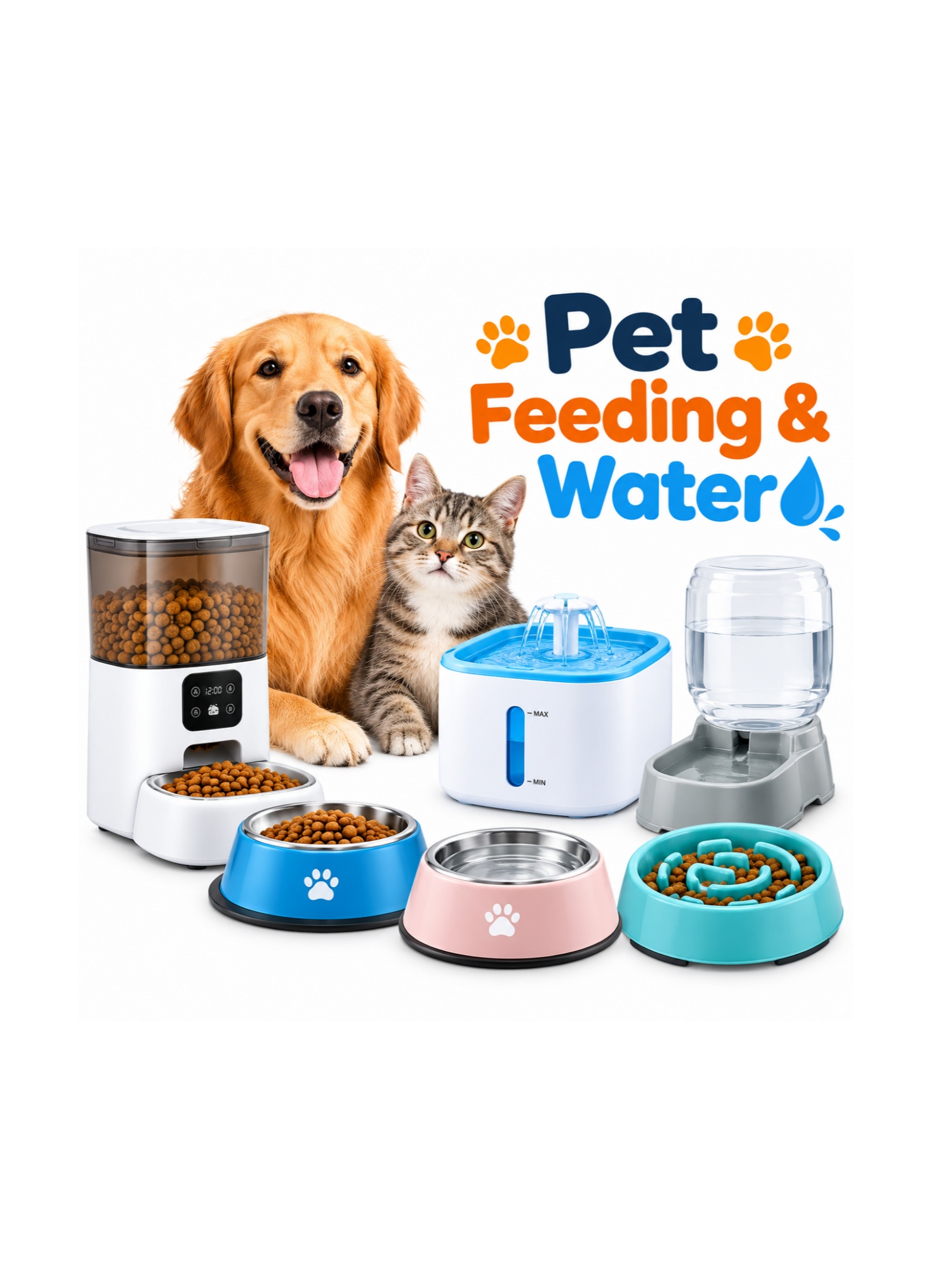 Pet Feeding & Water